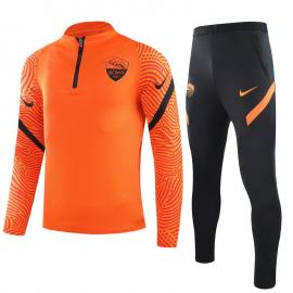 Chandal A.S. Roma 2021/2022 naranja Enfant