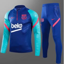 Chandal Barcelona 2021/2022 Bleu Enfant