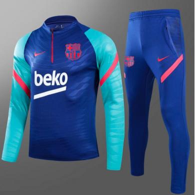 Chandal Barcelona 2021/2022 Bleu Enfant