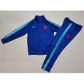 Chandal Barcelona 2021/2022 Bleu Enfant