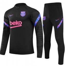 Chandal Barcelona 2021/2022 Noir Enfant