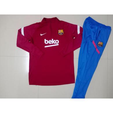 Chandal Barcelona 2021/2022 rojo Enfant