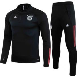 Chandal Bayern Munich 2021/2022 Noir Enfant