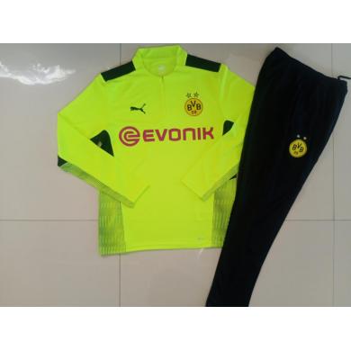 Chandal Dortmund 2021/2022 Vert fluorescente Enfant