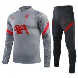 Chandal Liverpool 2021/2022 gris claro Enfant