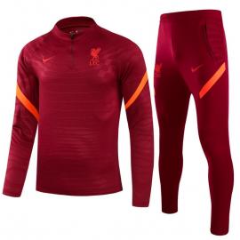 Chandal Liverpool 2021/2022 rojo Enfant