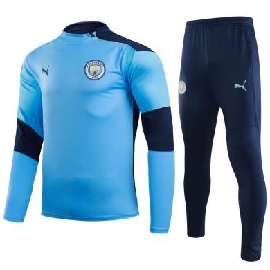 Chandal Manchester City 2021/2022 Bleu Enfant