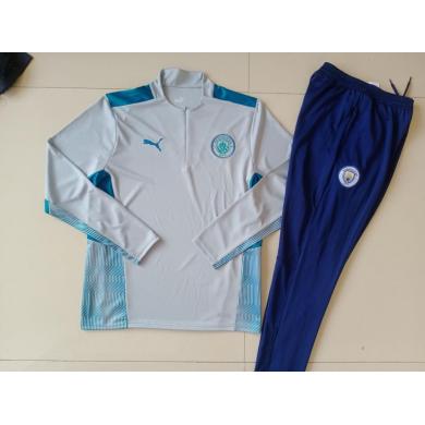 Chandal Manchester City 2021/2022 gris claro Enfant