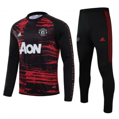 Chandal Manchester United 2021/2022 Noir rojizo Enfant