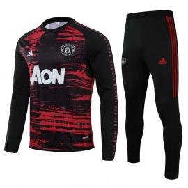 Chandal Manchester United 2021/2022 Noir rojizo