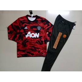 Chandal Manchester United 2021/2022 Rojo Noir