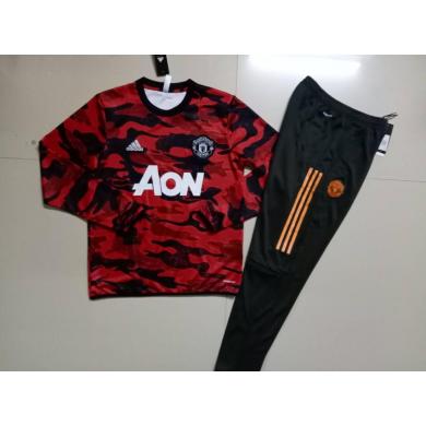 Chandal Manchester United 2021/2022 Rojo Noir