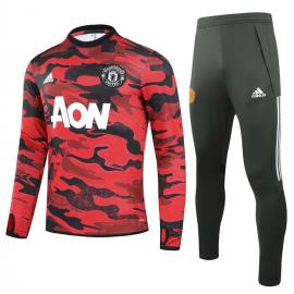 Chandal Manchester United 2021/2022 Rojo Noir