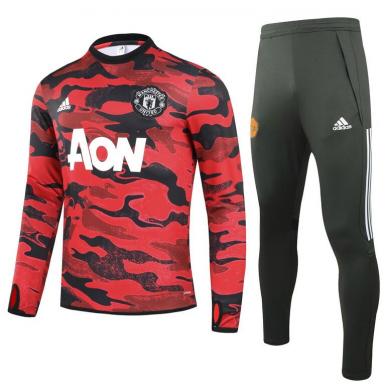 Chandal Manchester United 2021/2022 Rojo Noir