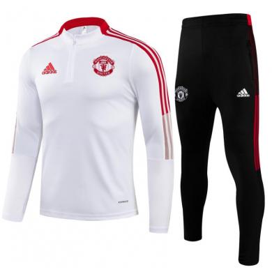 Chandal Manchester United 2021/2022 Blanc