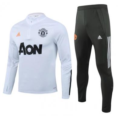 Chandal Manchester United 2021/2022 Blanc Enfant