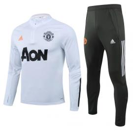 Chandal Manchester United 2021/2022 Blanc