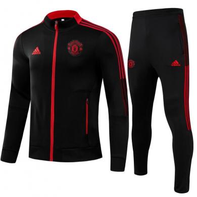 Chandal Manchester United 2021/2022 Noir Enfant