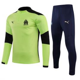 Chandal Marsella 2021/2022 Vert fluorescente Enfant