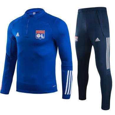 Chandal Olympique Lyonnais 2021/2022 Bleu marino Enfant