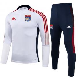 Chandal Olympique Lyonnais 2021/2022 Blanc