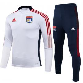 Chandal Olympique lyonnais 2021/2022 Blanc Enfant