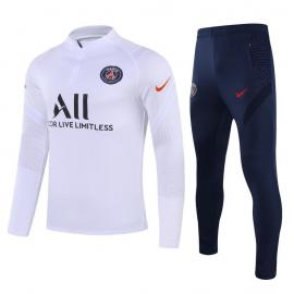 Chandal París Saint-Germain 2021/2022 Blanc Enfant