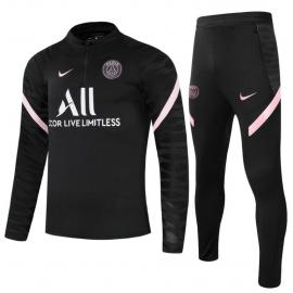 Chandal París Saint-Germain 2021/2022 Noir Enfant