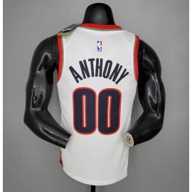 Maillot 2021 ANTHONY#00 Trail Blazers Domicile blanc