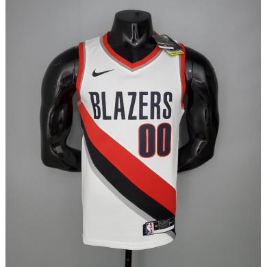 Maillot 2021 ANTHONY#00 Trail Blazers Domicile blanc