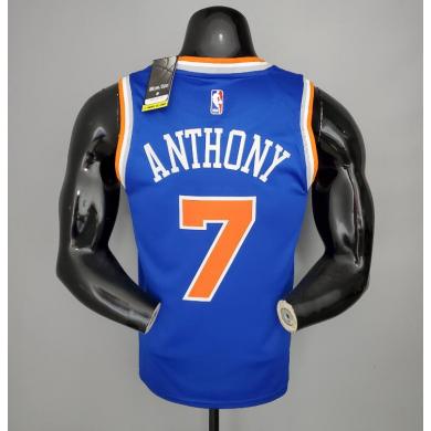 Maillot 2021 ANTHONY#7 Knicks Blue