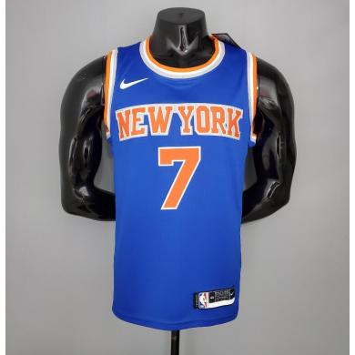 Maillot 2021 ANTHONY#7 Knicks Blue