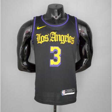 Maillot 2021 DAVIS#3 Los Angeles Lakers