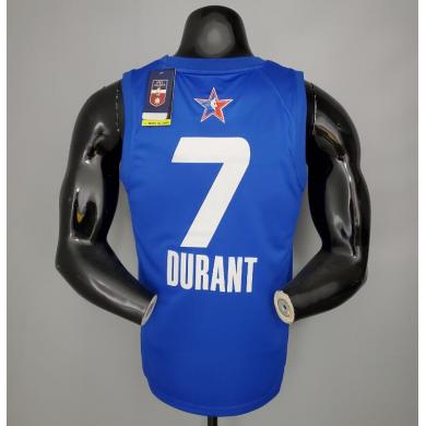 Maillot 2021 DURANT#7 All-Star Blue