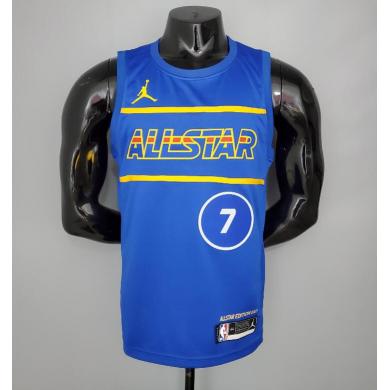 Maillot 2021 DURANT#7 All-Star Blue