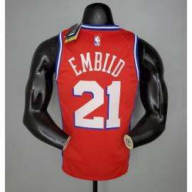 Maillot 2021 EMBIID#21 76ers Jordan Themed