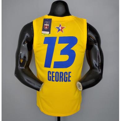 Maillot 2021 GEORGE#13 All-Star Jaune