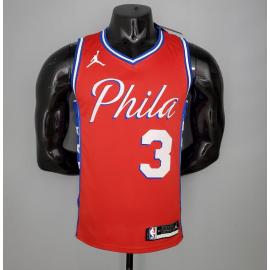 Maillot 2021 IVERSON#3 76ers Jordan Themed