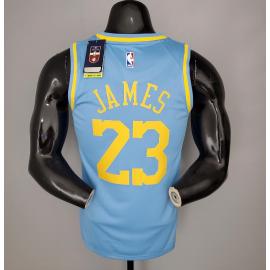 Maillot 2021 James#23 Lakers Minneapolis Edition