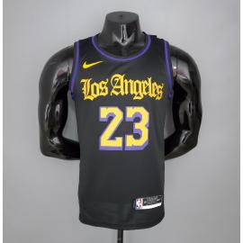 Maillot 2021 James#23 Los Angeles Lakers