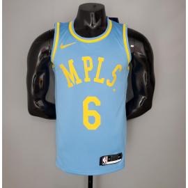 Maillot 2021 James#6 Lakers Minneapolis Edition