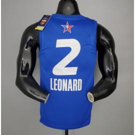 Maillot 2021 LEONARD#2 All-Star Blue