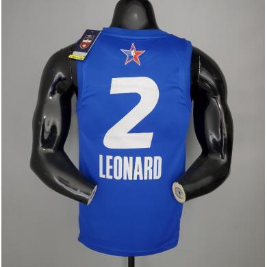 Maillot 2021 LEONARD#2 All-Star Blue