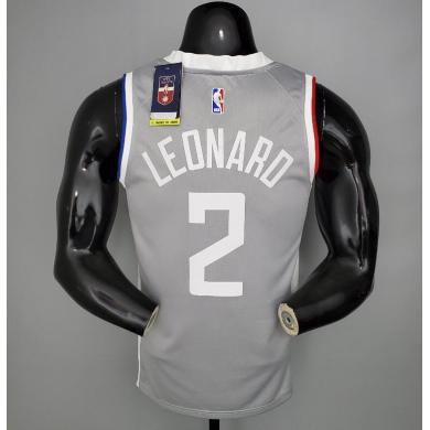 Maillot 2021 LEONARD#2 Los Angeles Clippers Bonus Edition