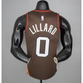 Maillot 2021 LILLARD#0 Trail Blazers City Edition