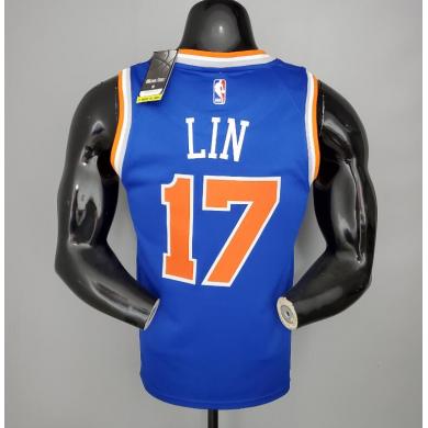 Maillot 2021 LIN#17 Knicks Blue