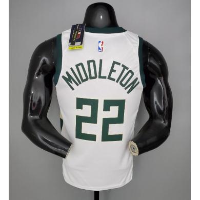 Maillot 2021 MIDDLETON#22 BUCKS Domicile