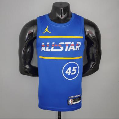 Maillot 2021 MITCHELL#45 All-Star Blue