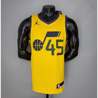 Maillot 2021 MITHCELL#45 Jazz JORDAN theme