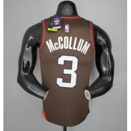 Maillot 2021 McCOLLUM#3 Trail Blazers City Edition